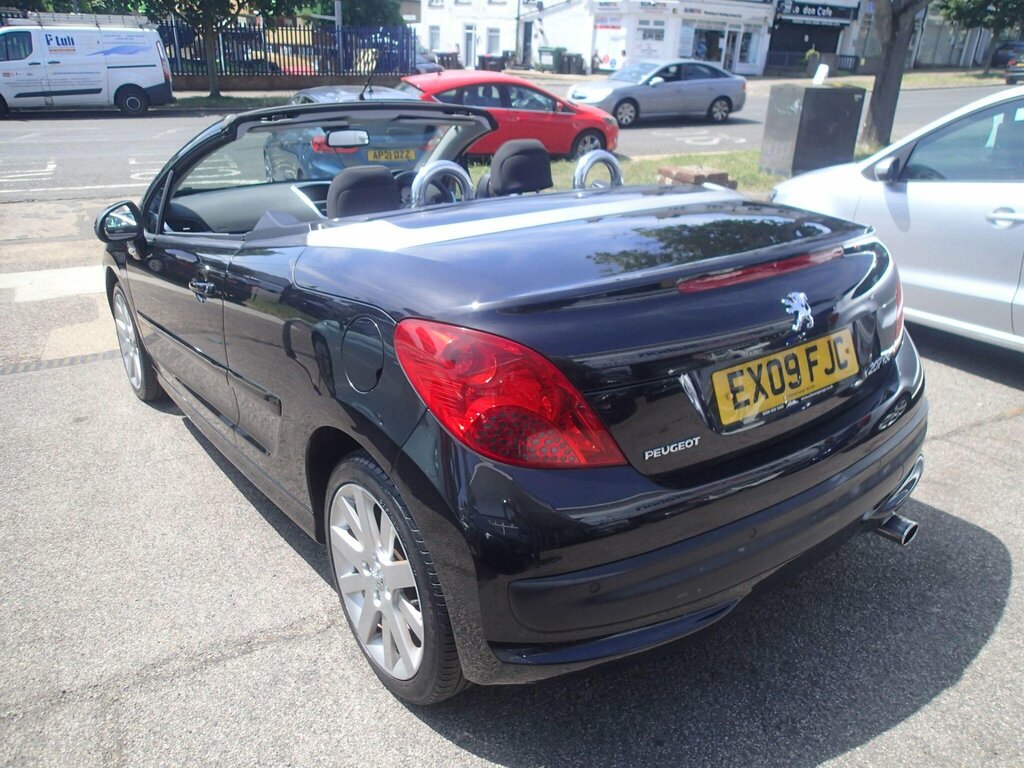 Peugeot 207 CC 1.6 16V Gt Black #6