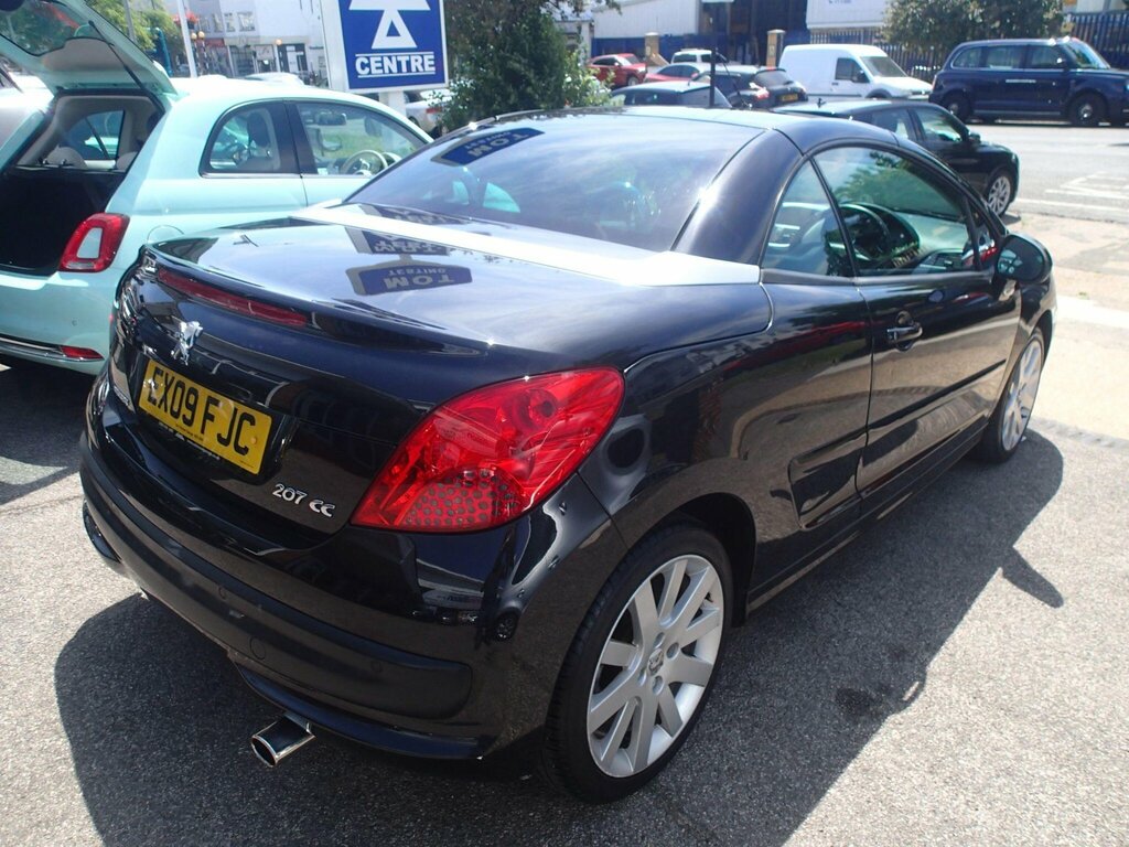 Peugeot 207 CC 1.6 16V Gt Black #3