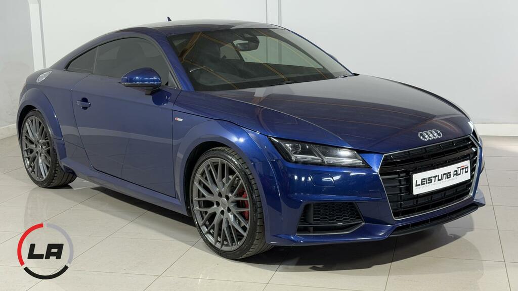 Audi TT S Line Blue