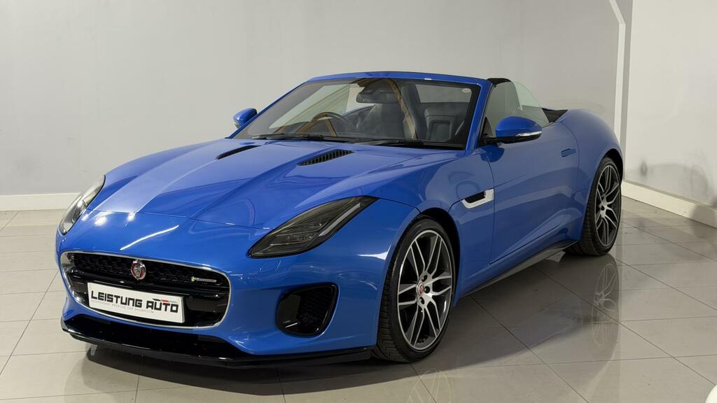 Jaguar F-Type 3.0 Supercharged V6 R-dynamic Blue #9
