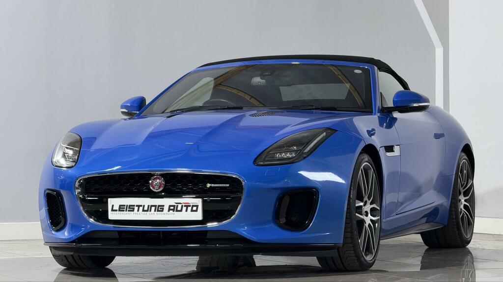 Jaguar F-Type 3.0 Supercharged V6 R-dynamic Blue #12