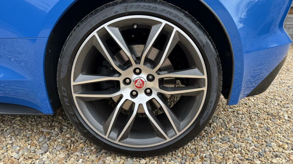 Jaguar F-Type 3.0 Supercharged V6 R-dynamic Blue #14