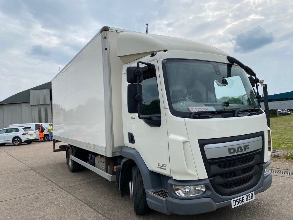 DAF All Models Lf45.160 7.5T Box Lorry White #5
