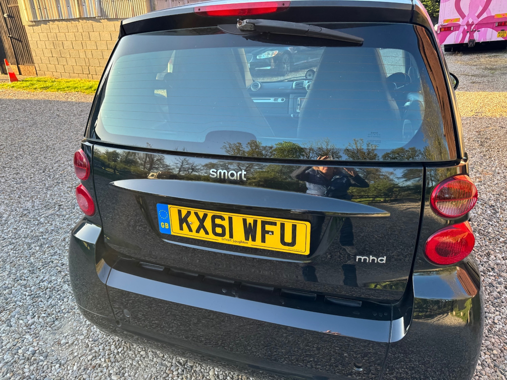 Smart Fortwo Passion Mhd Softouch 2010 Black #6