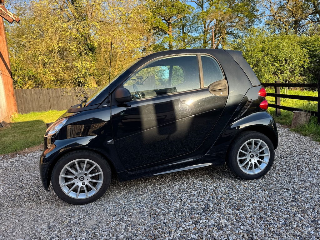 Smart Fortwo Passion Mhd Softouch 2010 Black #4