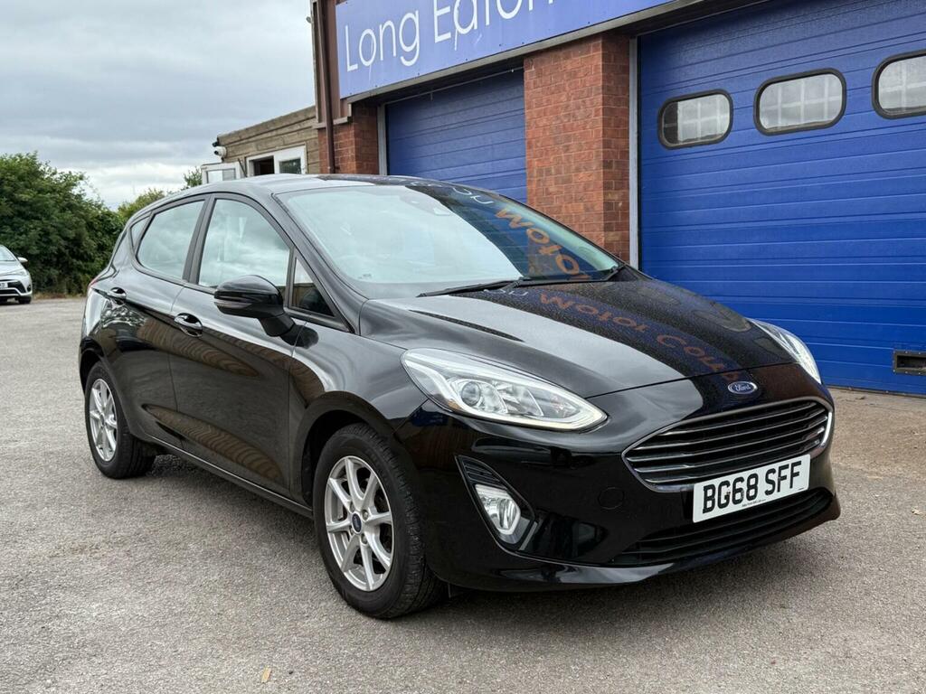 Ford Fiesta Hatchback 1.0T Ecoboost Zetec Euro 6 Ss 20 Black