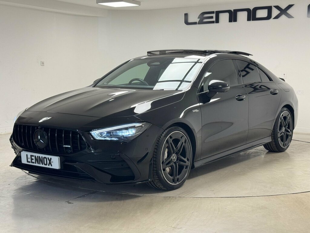 Mercedes-Benz CLA Class 2.0 Cla35h Mhev Amg Premium Plus Coupe 8G-dct 4M Black #3