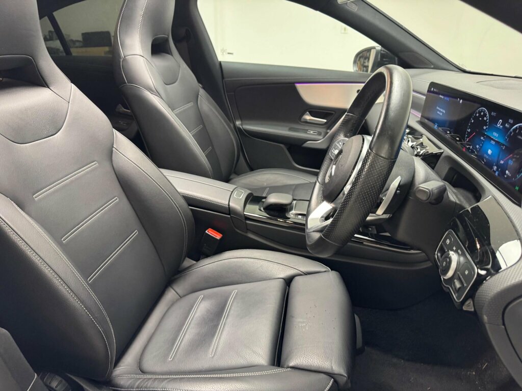 Mercedes-Benz CLA Class 1.3 Cla180 Amg Line Premium Coupe 7G- White #10
