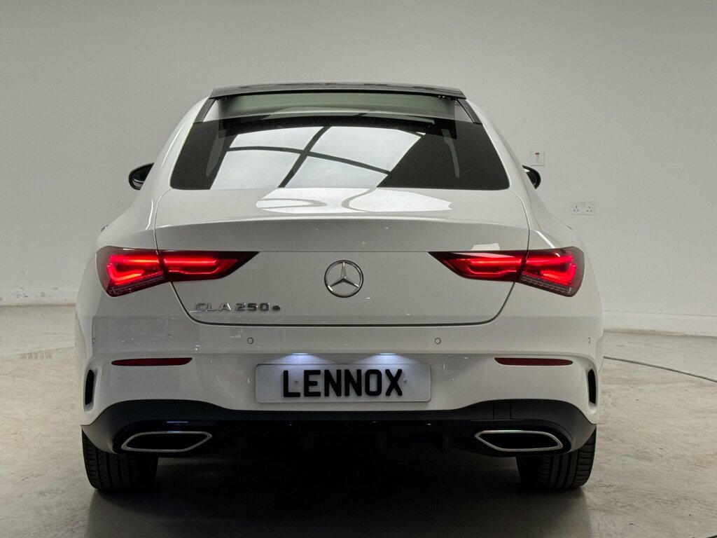 Mercedes-Benz CLA Class 1.3 Cla250e 15.6Kwh Amg Line Night Edition Premiu White #5
