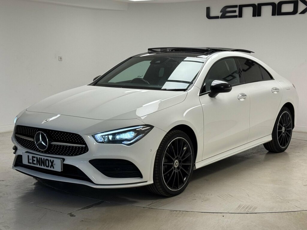 Mercedes-Benz CLA Class 1.3 Cla250e 15.6Kwh Amg Line Night Edition Premiu White #2