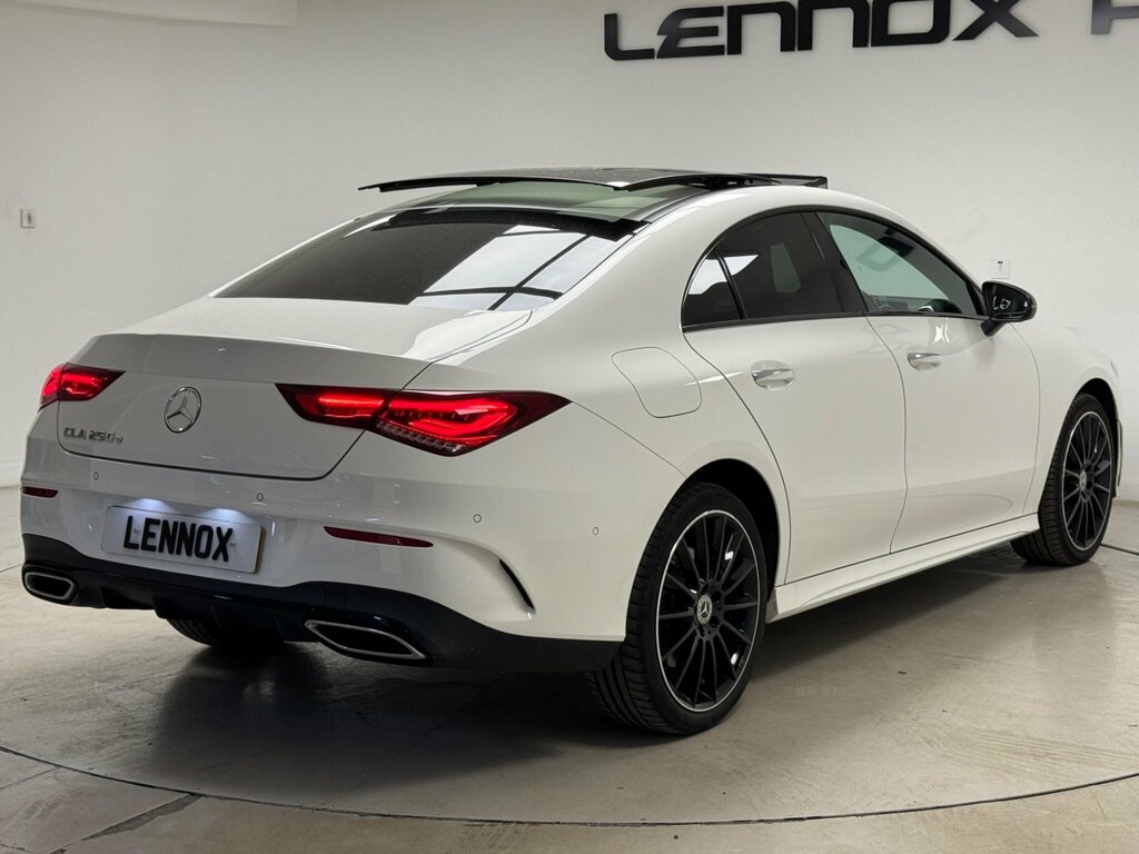 Mercedes-Benz CLA Class 1.3 Cla250e 15.6Kwh Amg Line Night Edition Premiu White #6