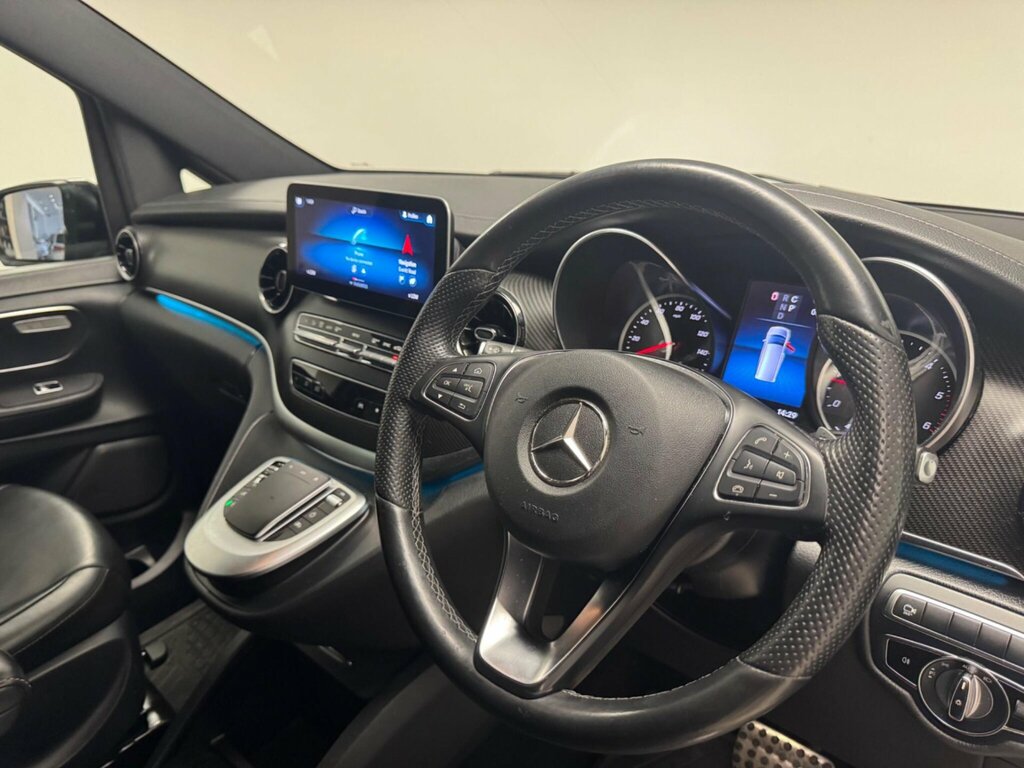 Mercedes-Benz V Class V220 D Sport 9G-tronic Long Black #7