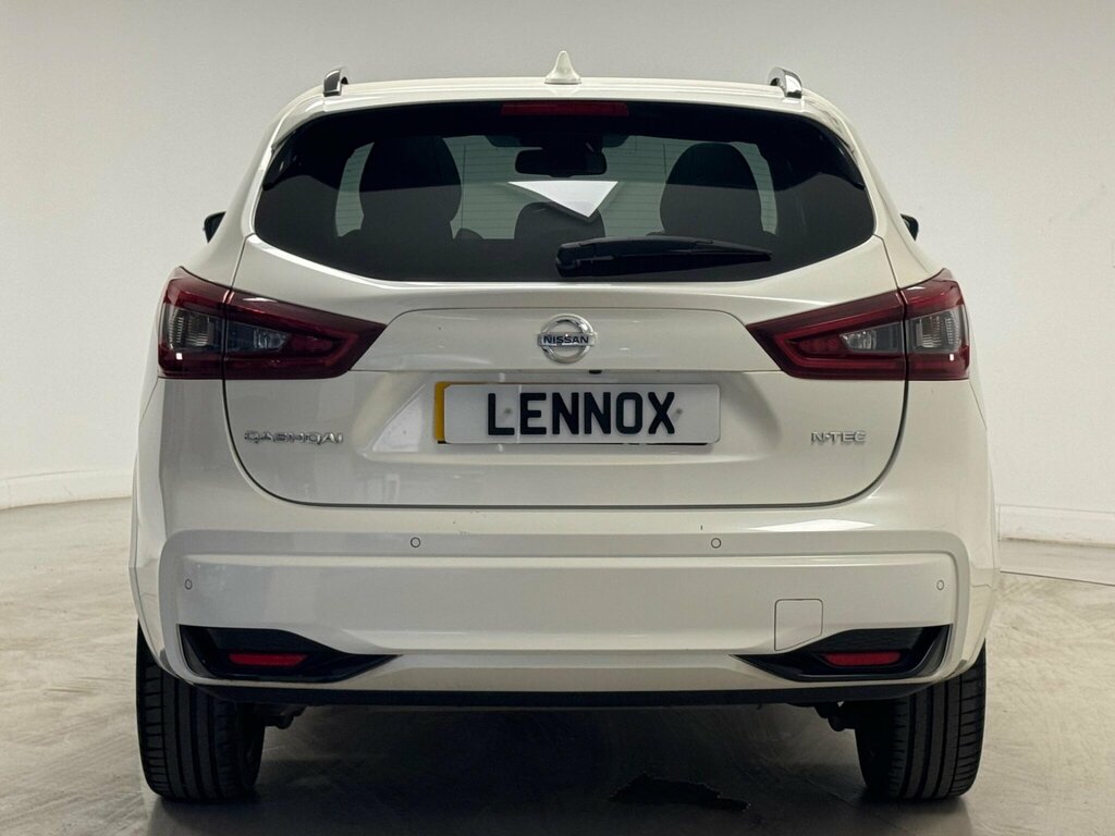 Nissan Qashqai 1.3 Dig-t N-tec Dct Euro 6 Ss EY70KYU White #4