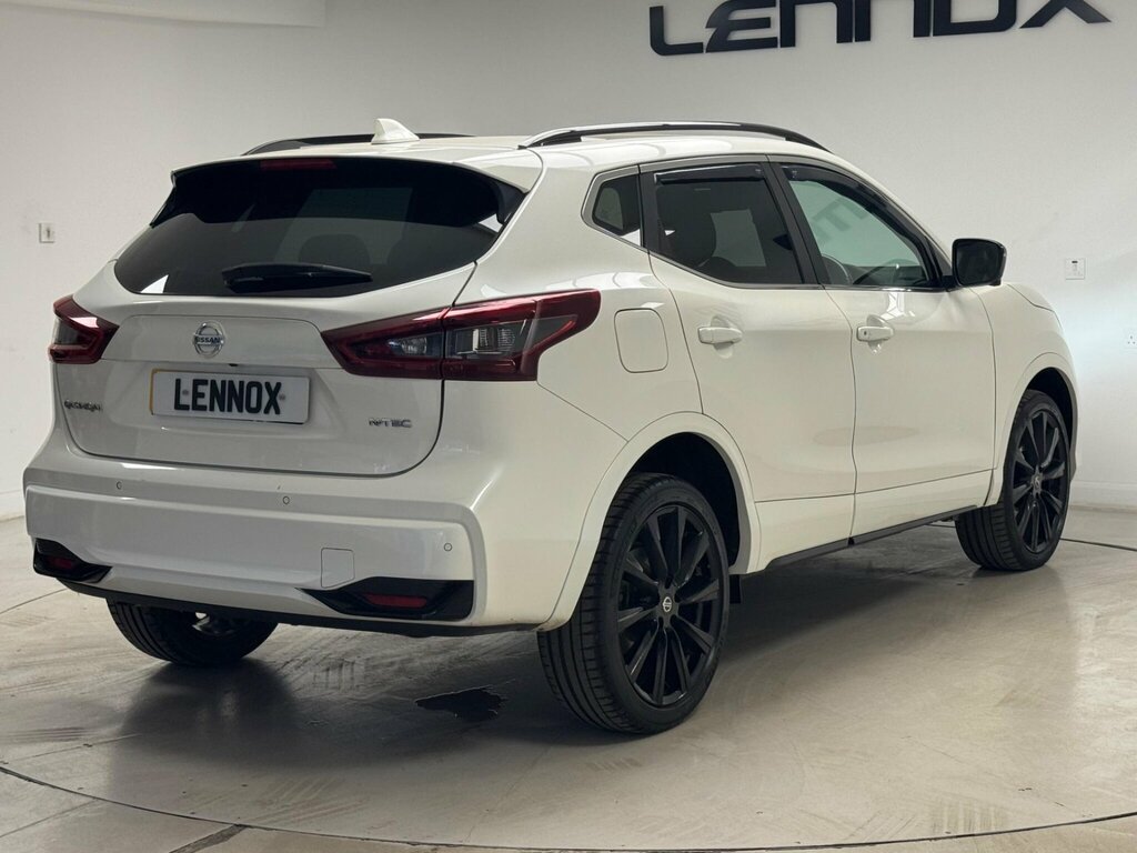 Nissan Qashqai 1.3 Dig-t N-tec Dct Euro 6 Ss EY70KYU White #5