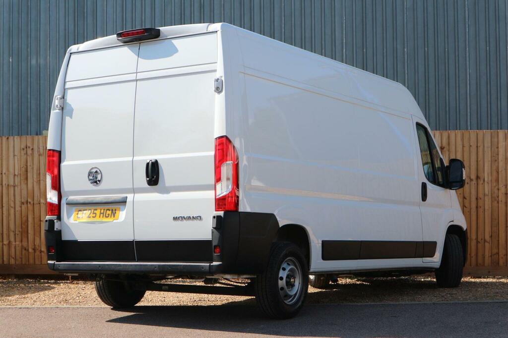 Vauxhall Movano Panel Van 2.2 Cdti 3500 Biturbo Prime L3 H2 Euro 6 CF25HGN White #3