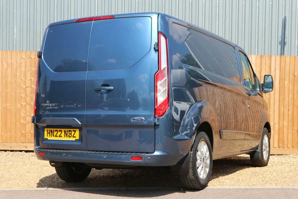 Ford Transit Custom Panel Van 2.0 300 Ecoblue Limited L1 H1 Euro 6 S HN22NBZ Blue #3