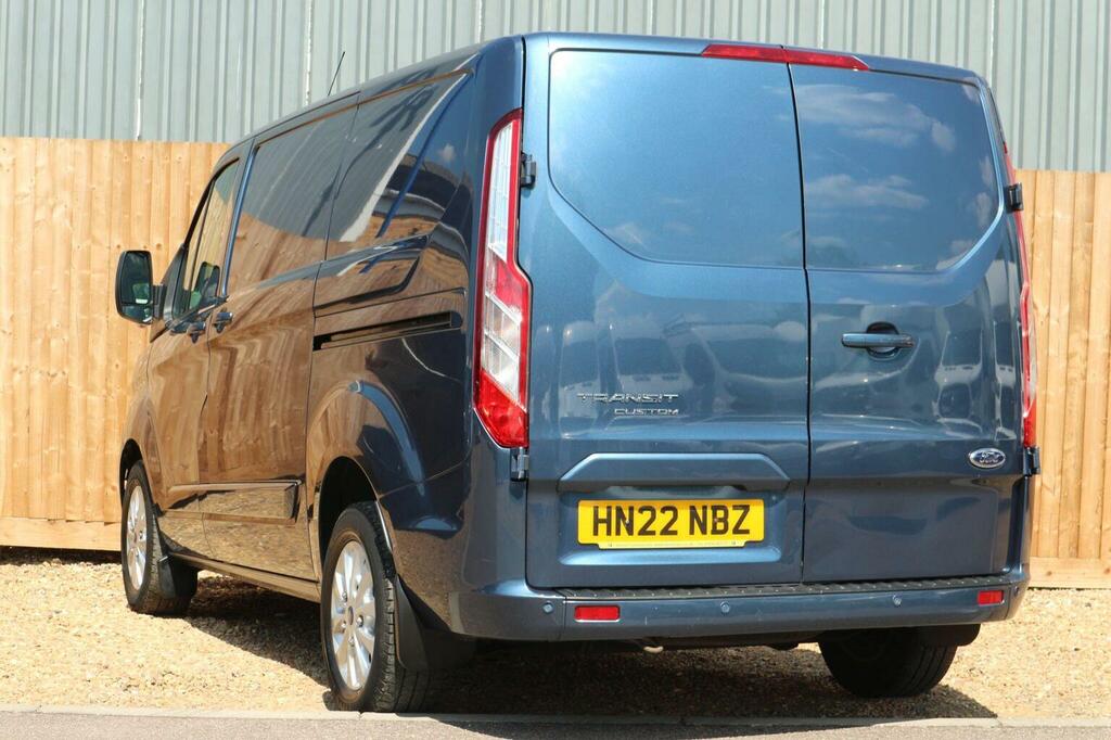 Ford Transit Custom Panel Van 2.0 300 Ecoblue Limited L1 H1 Euro 6 S HN22NBZ Blue #6