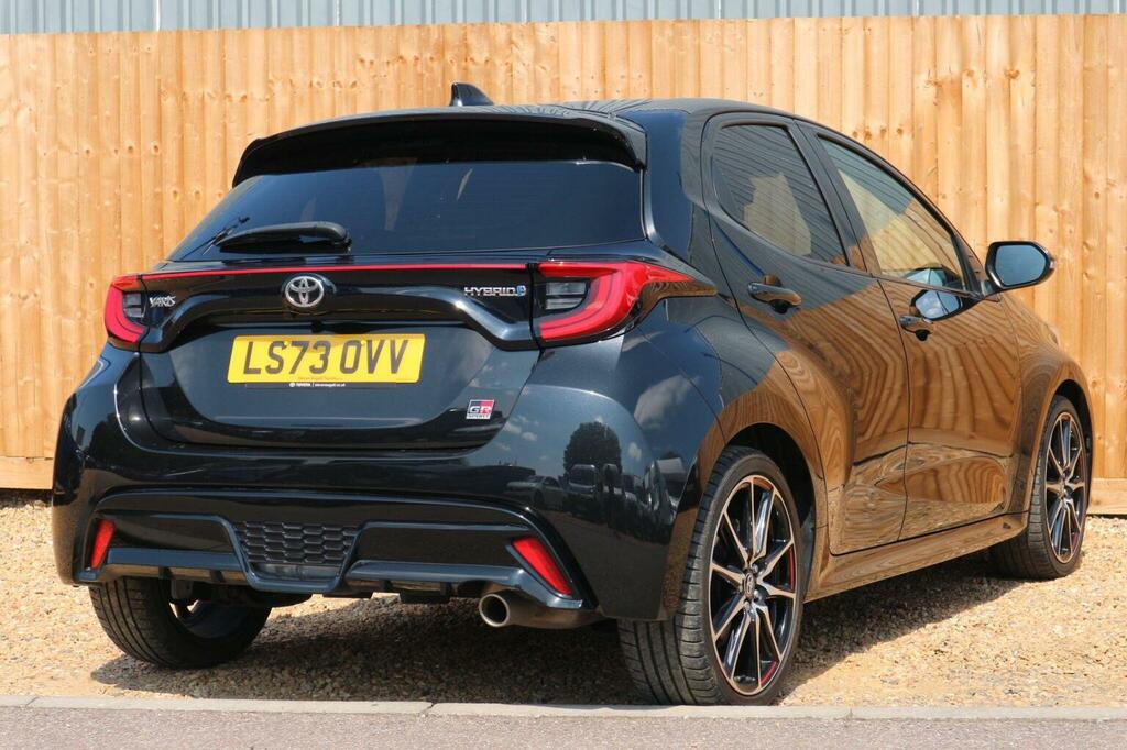 Toyota Yaris Hatchback 1.5 Vvt-h Gr Sport E-cvt Euro 6 Ss LS73OVV Black #3