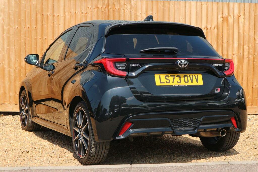 Toyota Yaris Hatchback 1.5 Vvt-h Gr Sport E-cvt Euro 6 Ss LS73OVV Black #5