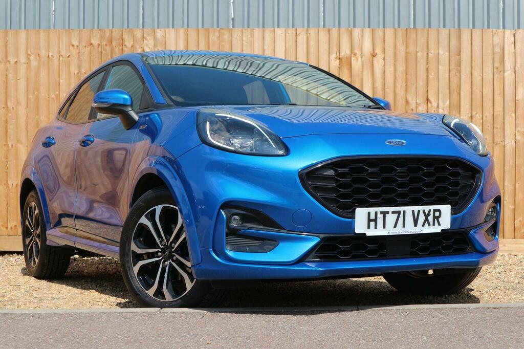 Ford Puma Suv 1.0T Ecoboost Mhev St-line Euro 6 Ss 2 Blue