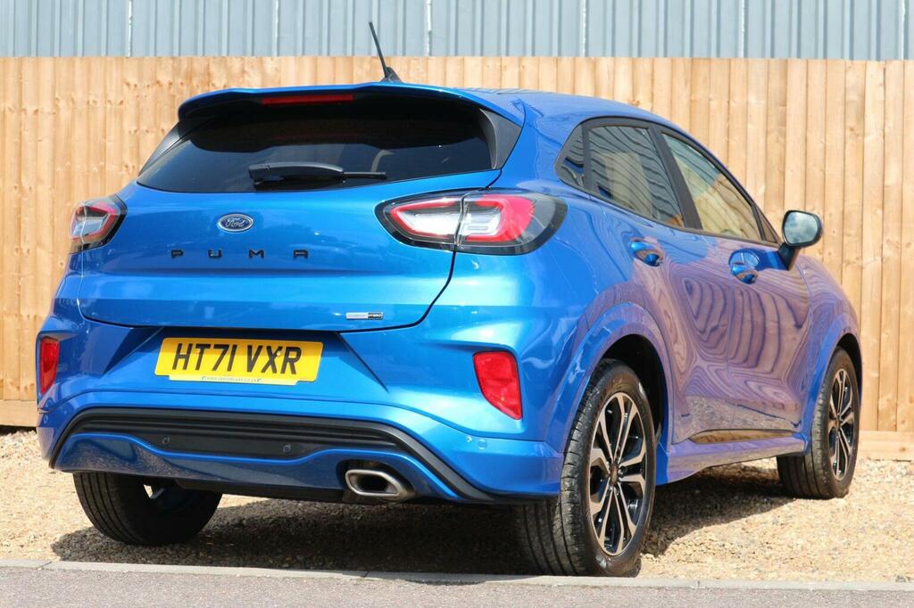 Ford Puma Suv 1.0T Ecoboost Mhev St-line Euro 6 Ss 2 HT71VXR Blue #3