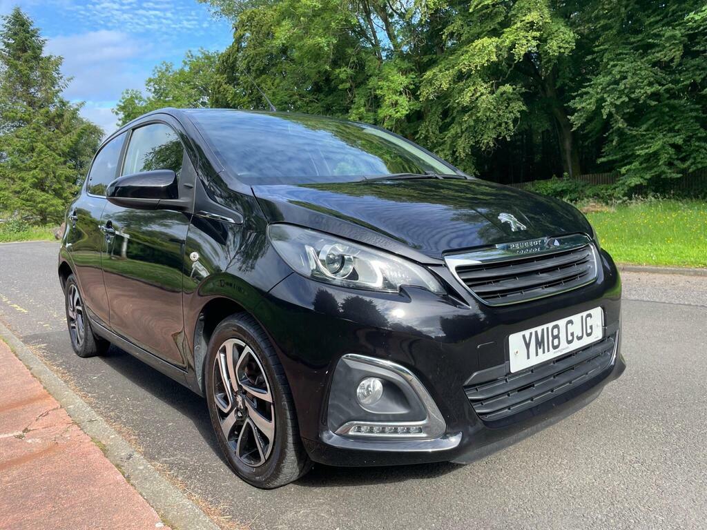 Peugeot 108 1.0 Allure Euro 6 YM18GJG Black
