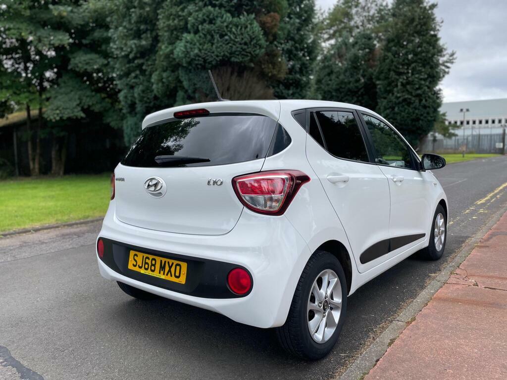 Hyundai I10 1.0 Go Se Euro 6 SJ68MXO White #4