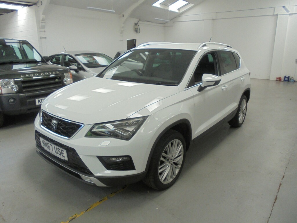 Seat Ateca 1.6 Tdi Ecomotive Xcellence Sat Nav White #2