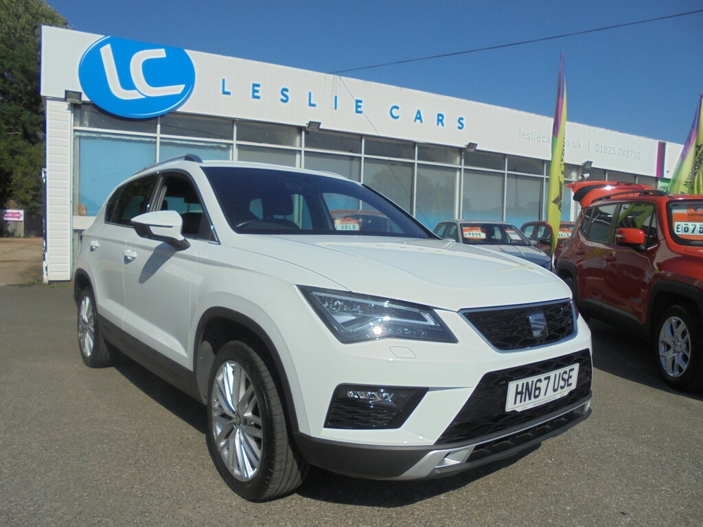 Seat Ateca 1.6 Tdi Ecomotive Xcellence Sat Nav White