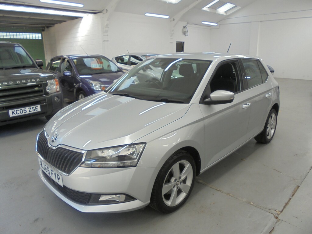 Skoda Fabia 1.0 Se L Apple Car Play WJ68FYP Silver #4