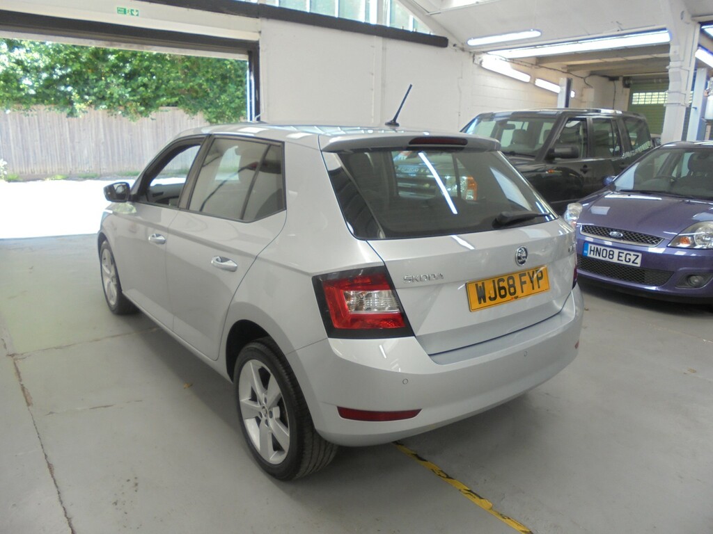 Skoda Fabia 1.0 Se L Apple Car Play WJ68FYP Silver #6