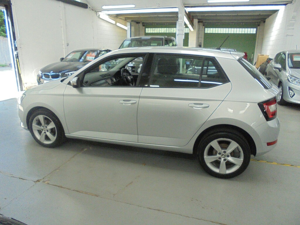 Skoda Fabia 1.0 Se L Apple Car Play WJ68FYP Silver #5