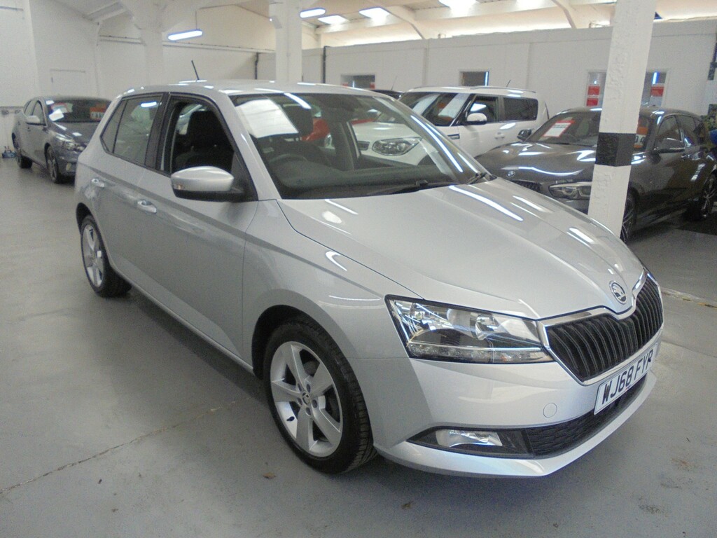 Skoda Fabia 1.0 Se L Apple Car Play WJ68FYP Silver #2