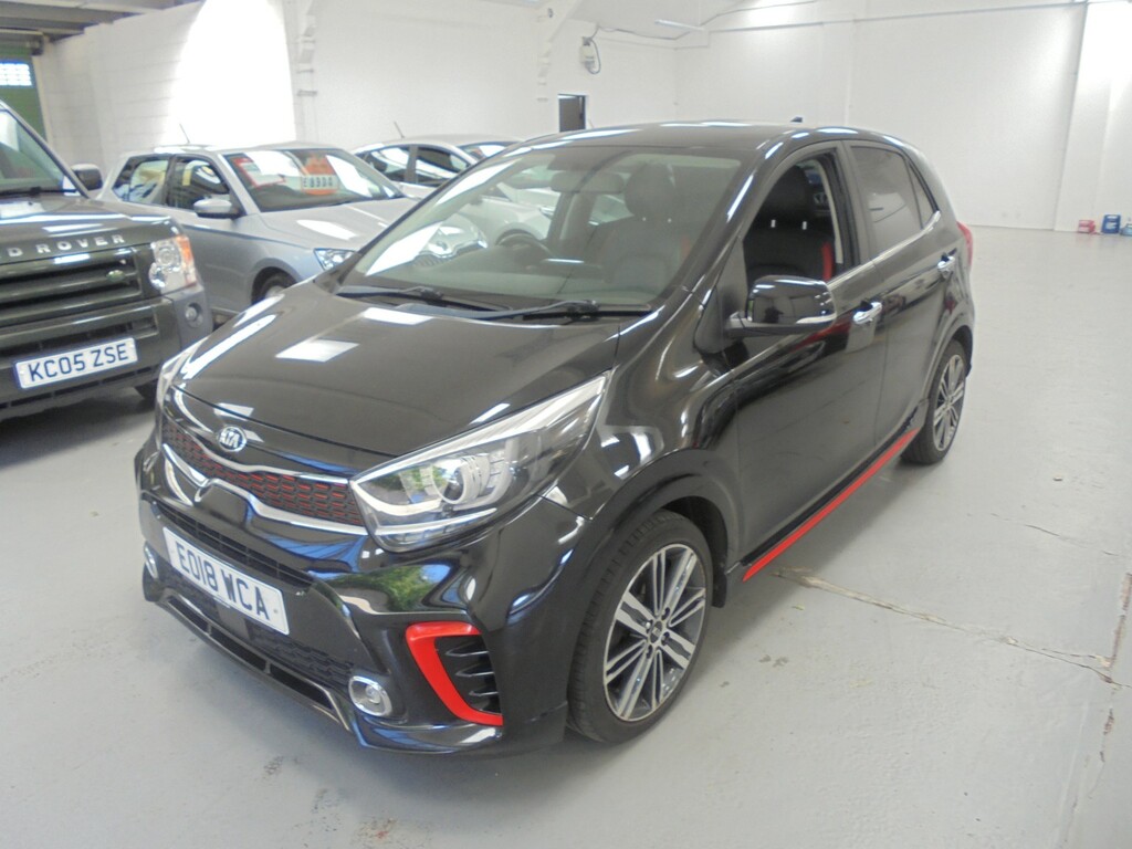 Kia Picanto 1.3 Gt-line S Sat Nav Black