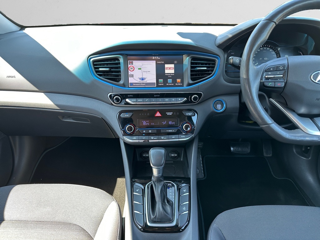 Hyundai Ioniq 1.6 Gdi Hybrid Premium Dct Blue #6