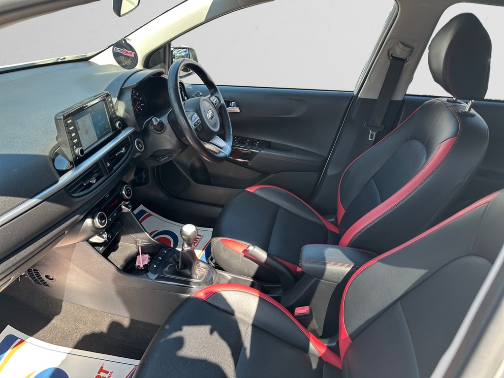 Kia Picanto 1.25 Gt-line S White #5