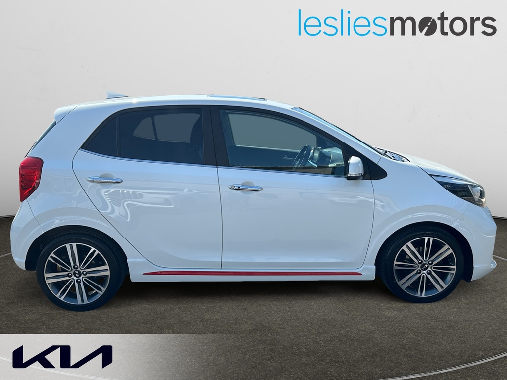 Kia Picanto 1.25 Gt-line S White #4