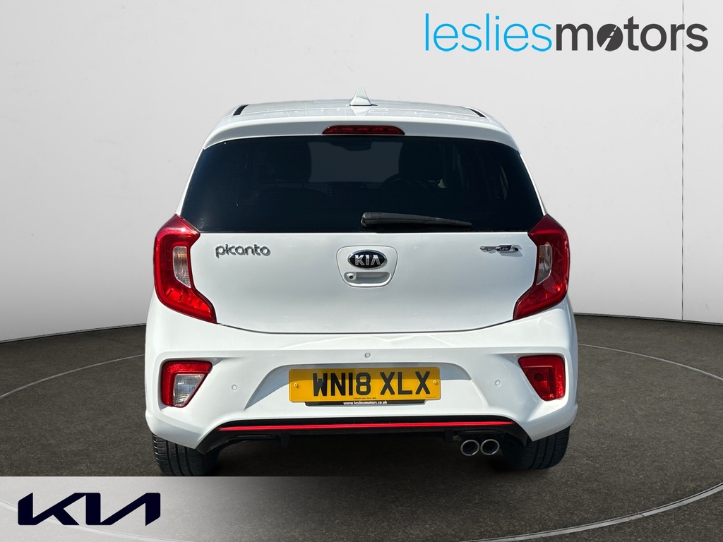 Kia Picanto 1.25 Gt-line S White #3