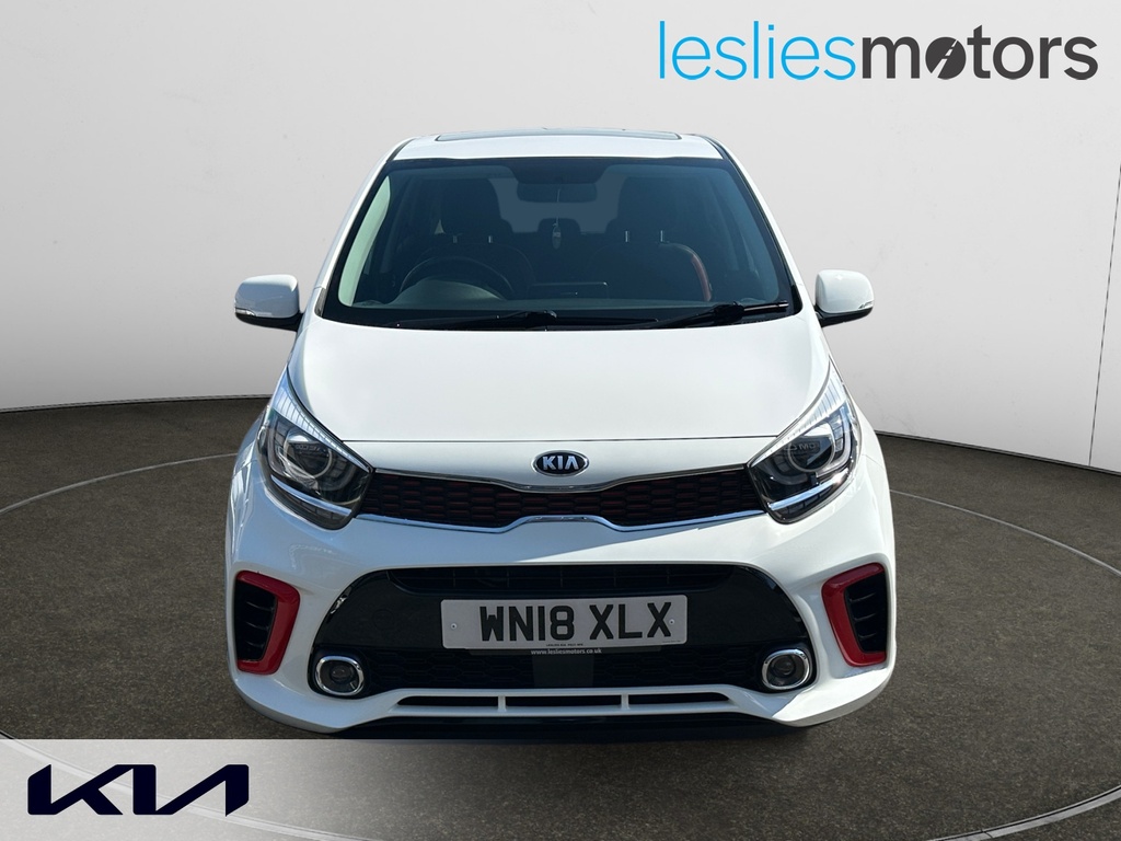 Kia Picanto 1.25 Gt-line S White #2