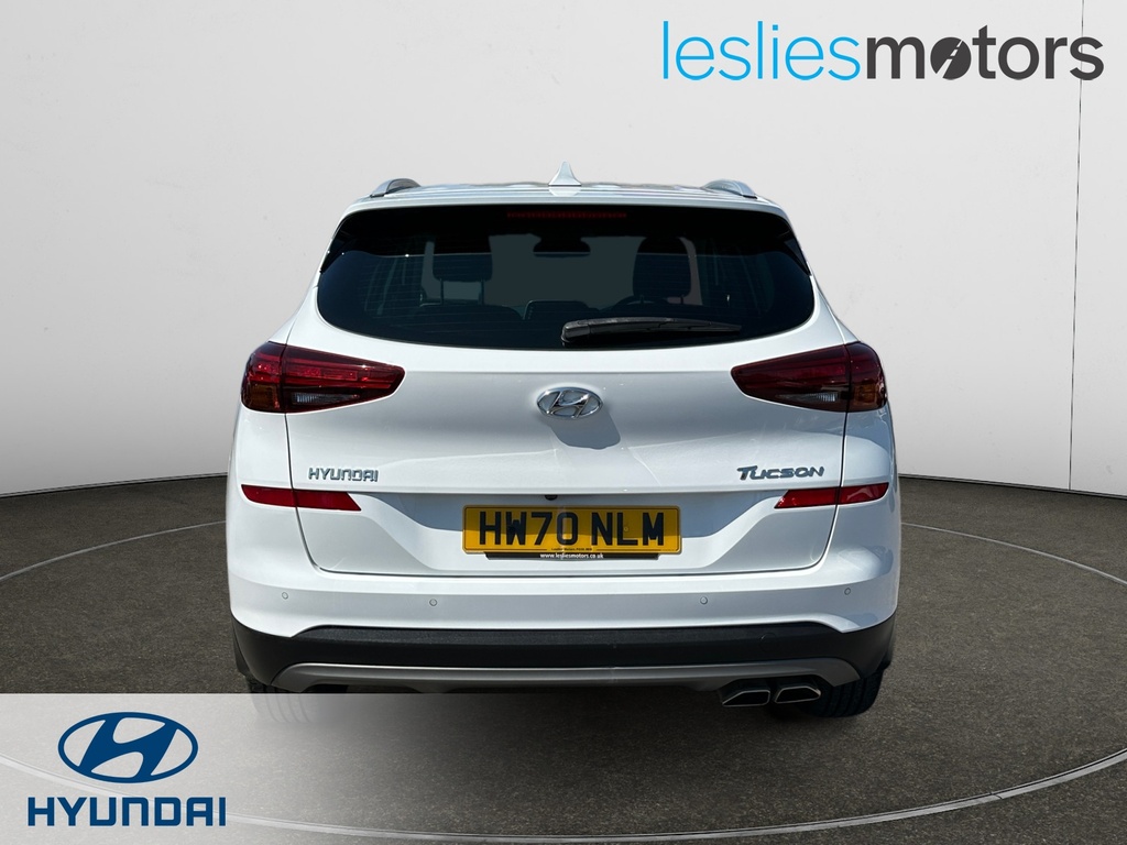 Hyundai Tucson 1.6 Tgdi 177 Se Nav 2Wd Dct White #3