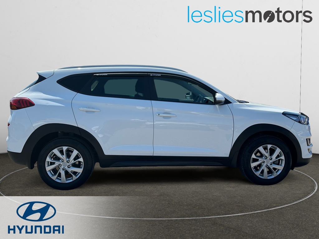 Hyundai Tucson 1.6 Tgdi 177 Se Nav 2Wd Dct White #4
