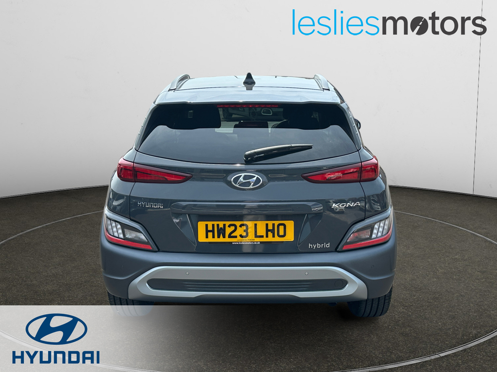 Hyundai Kona 1.6 Gdi Hybrid Premium Dct Grey #3