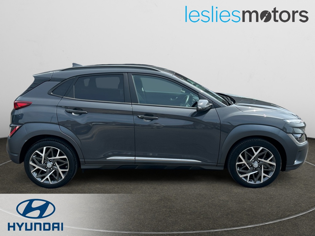 Hyundai Kona 1.6 Gdi Hybrid Premium Dct Grey #4