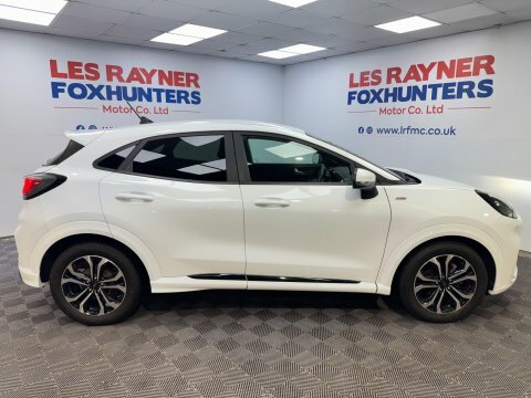 Ford Puma 1.0T Ecoboost Mhev YR73XWU White #2