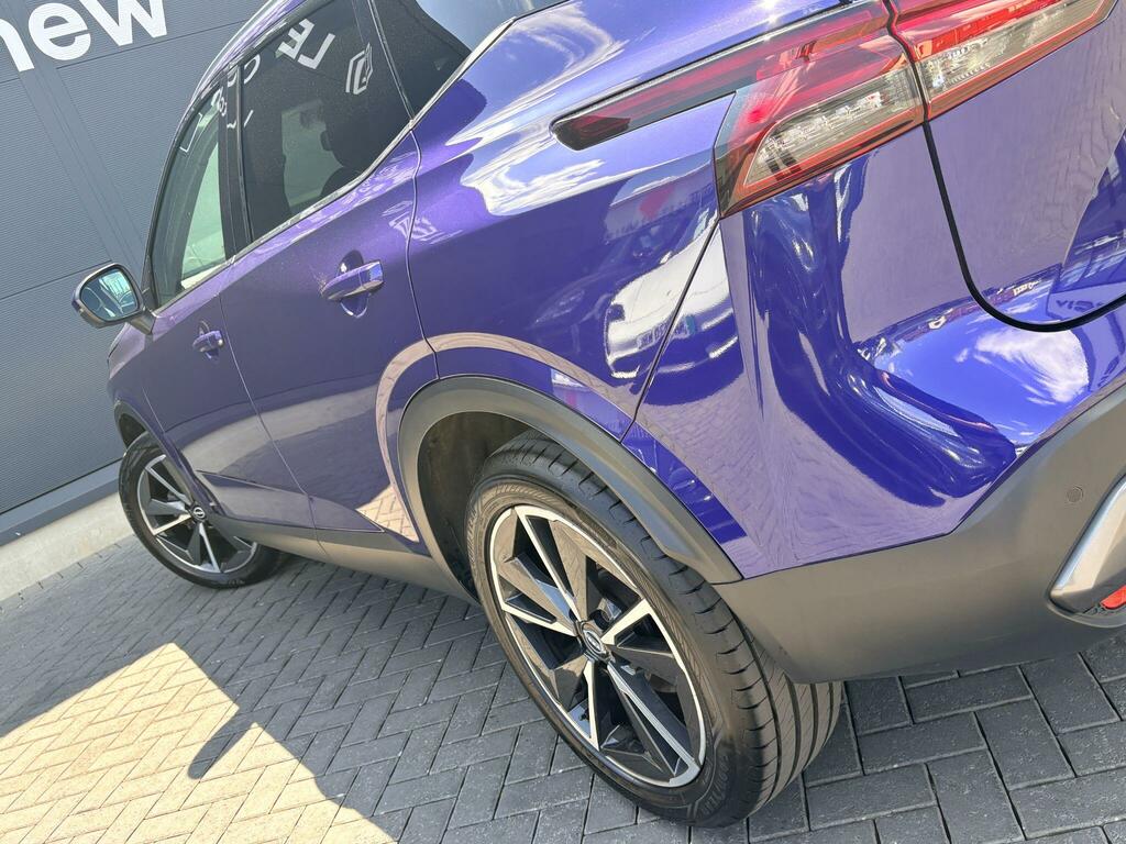 Nissan Qashqai 1.3 Dig-t Mhev Tekna Xtron Euro 6 Ss KM73XVH Blue #6