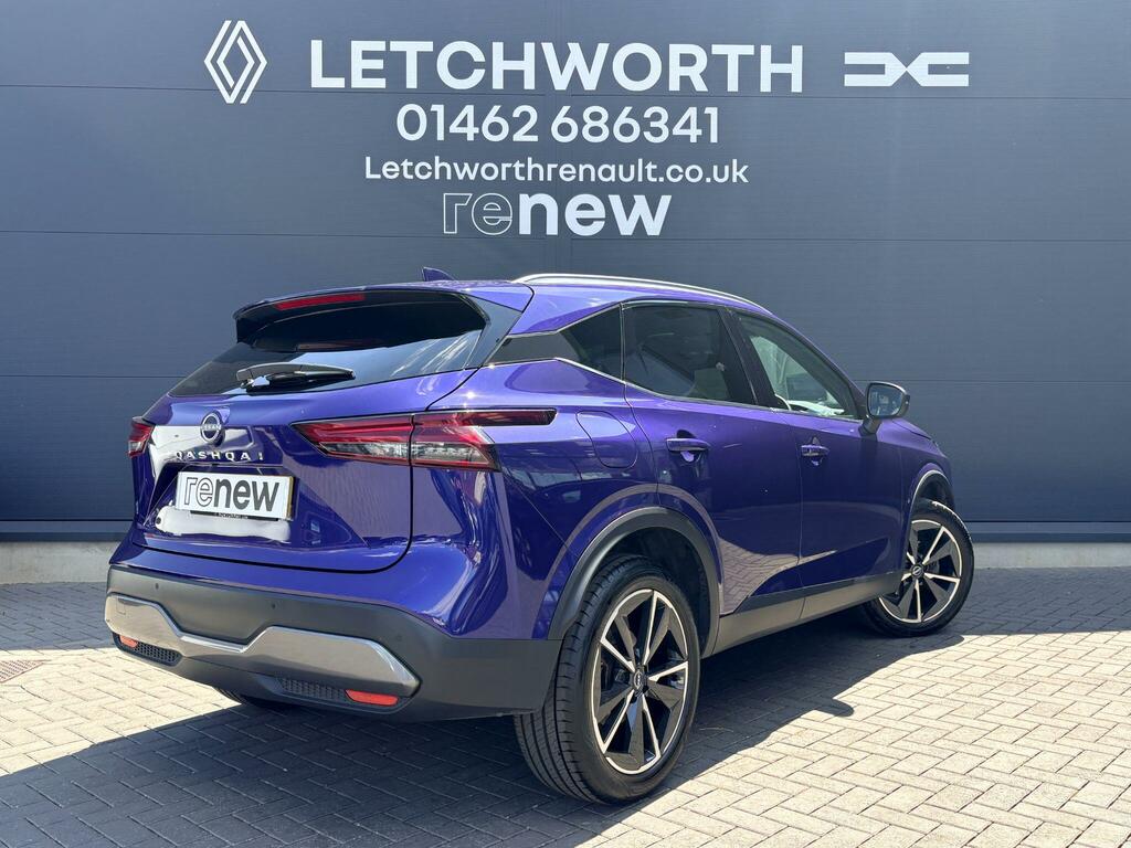 Nissan Qashqai 1.3 Dig-t Mhev Tekna Xtron Euro 6 Ss KM73XVH Blue #3