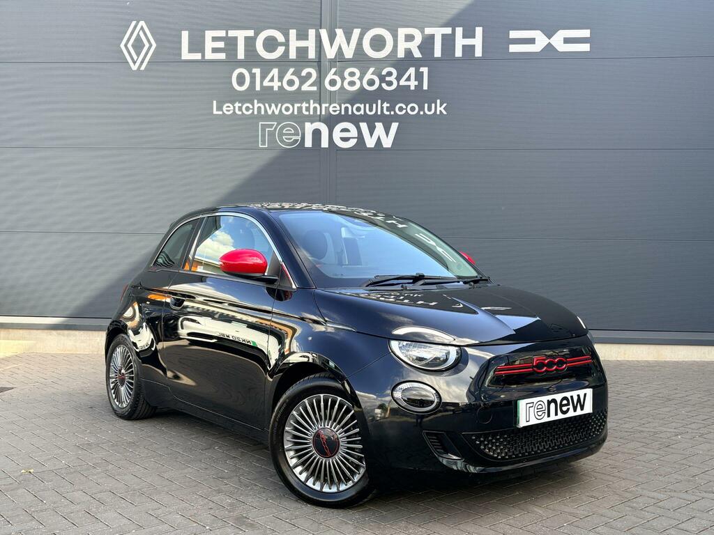 Fiat 500E 42Kwh Red Black