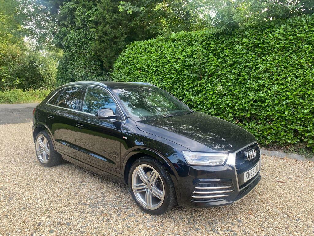 Audi Q3 2.0 Tdi S Line Plus S Tronic Quattro Euro 6 S S Black