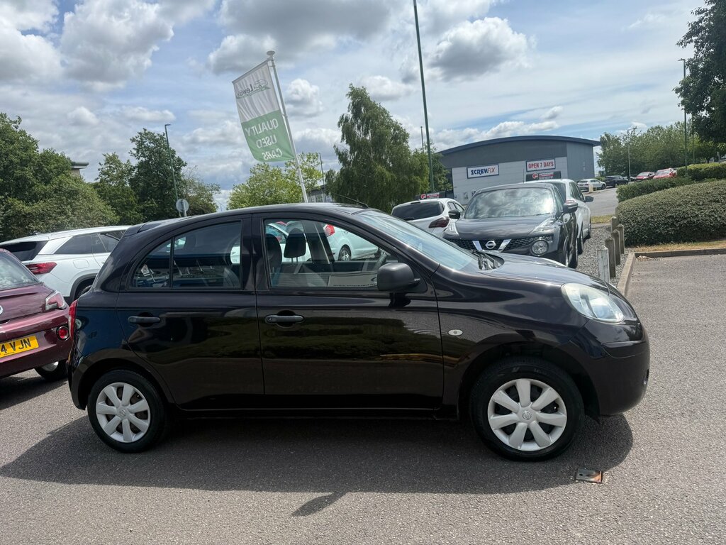 Nissan Micra 1.2 12V Visia Hatchback Euro 5 Black #4