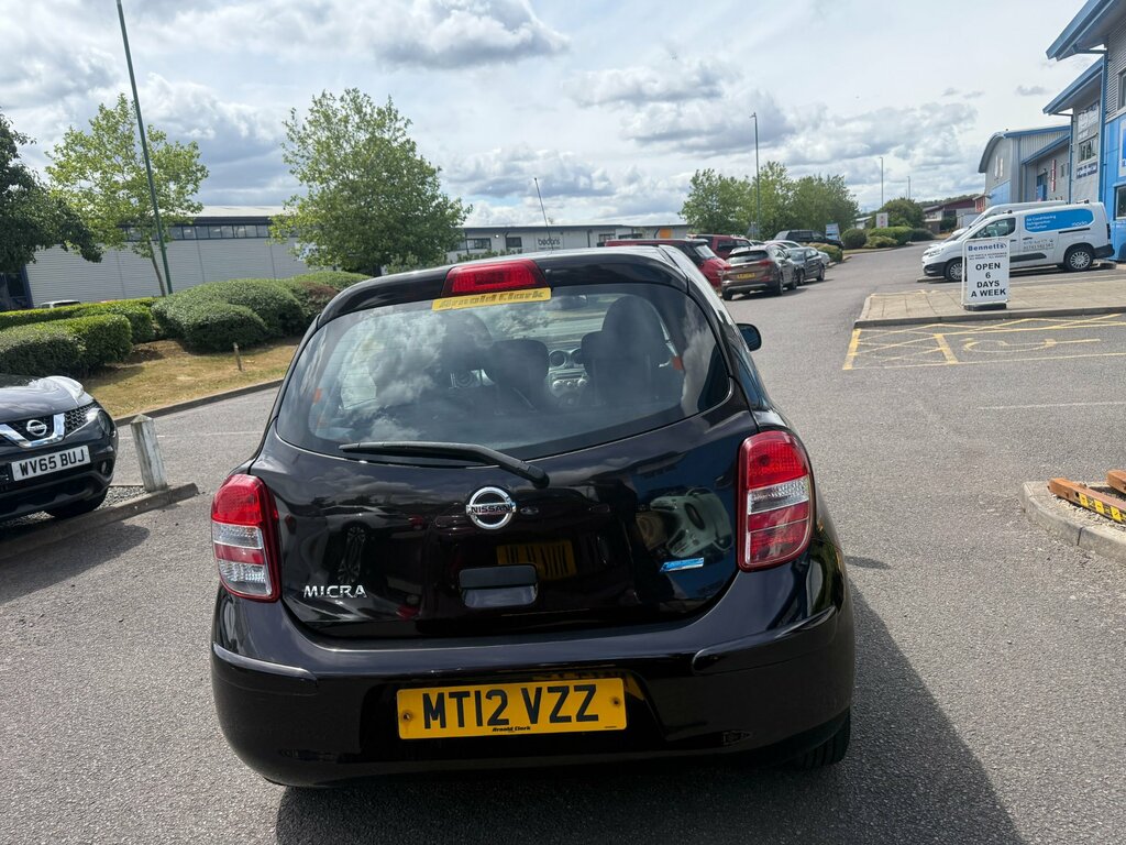Nissan Micra 1.2 12V Visia Hatchback Euro 5 Black #6
